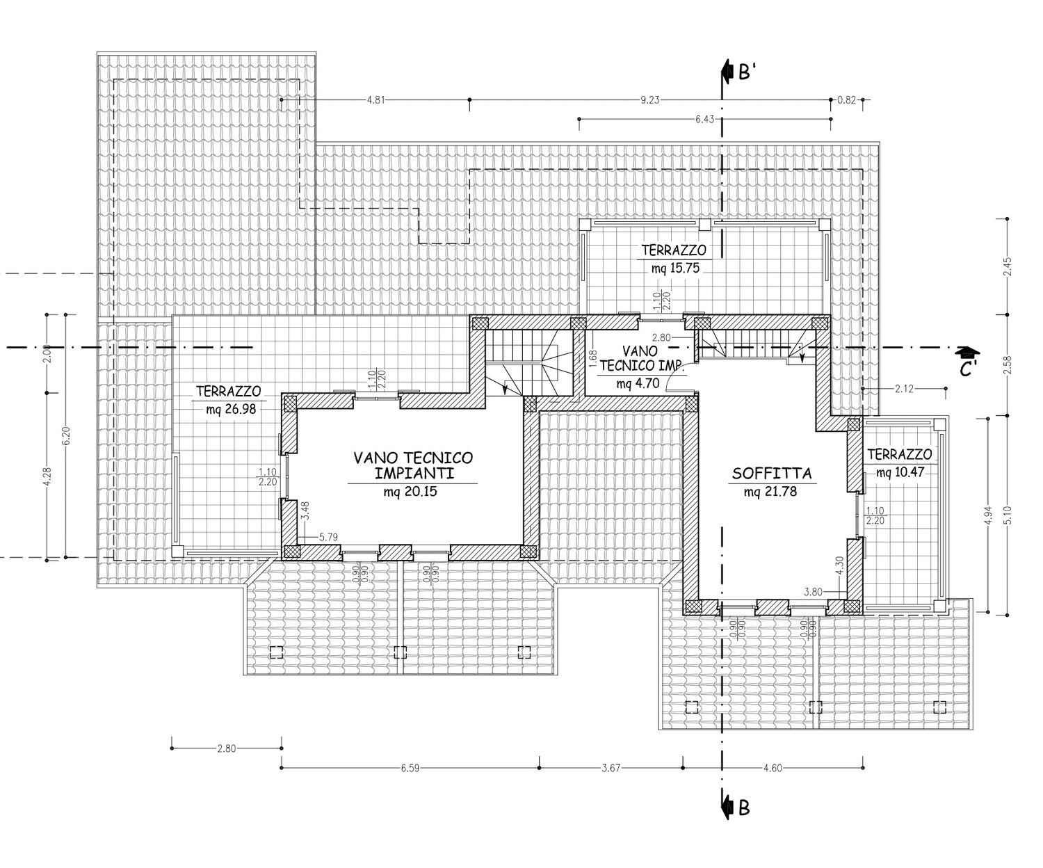 Immagine 12 di Villa in vendita  a Fermo