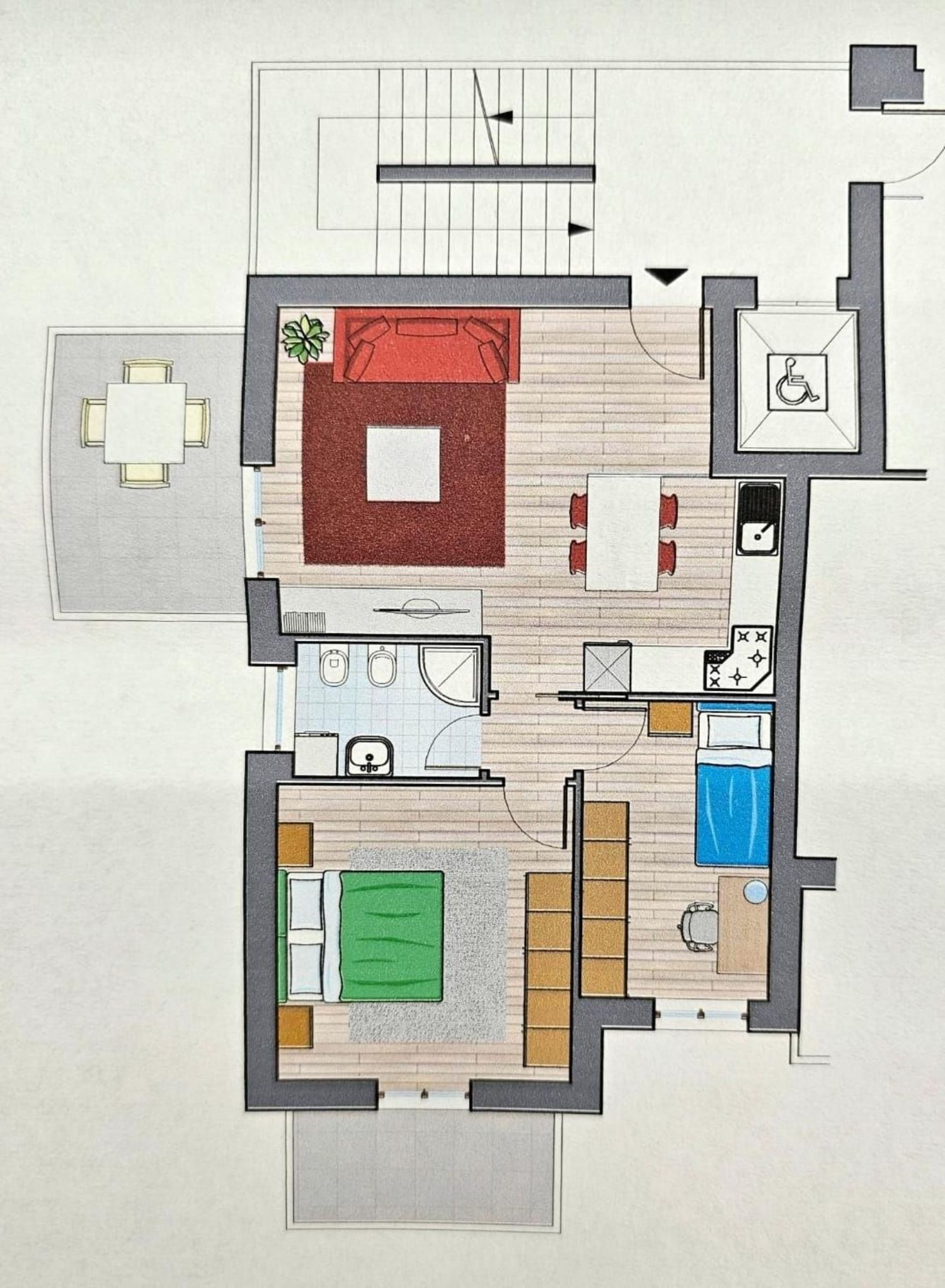 Immagine 8 di Appartamento in vendita  a Fermo