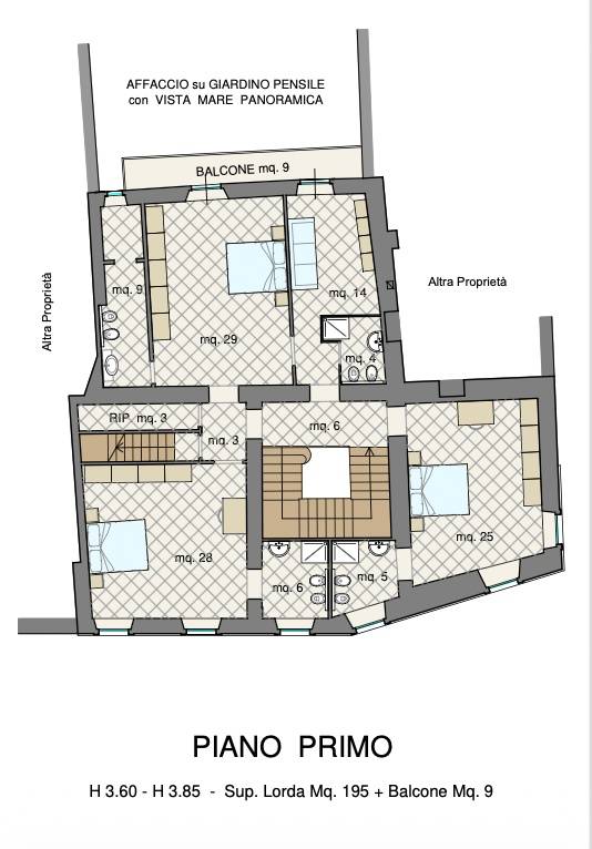 Immagine 19 di Casa indipendente in vendita  in via sapienza a Fermo