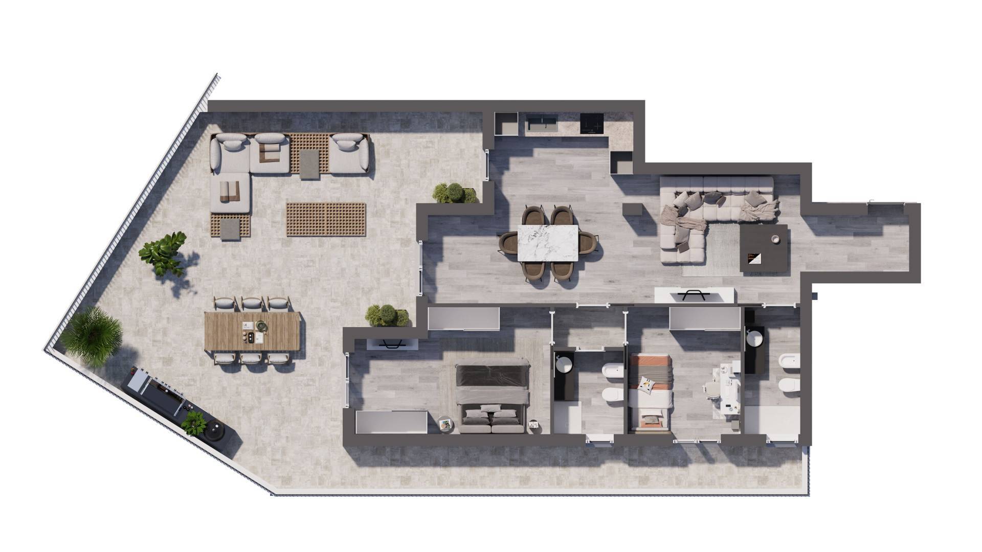 Immagine 19 di Appartamento in vendita  in Via Soverato 43 a Roma