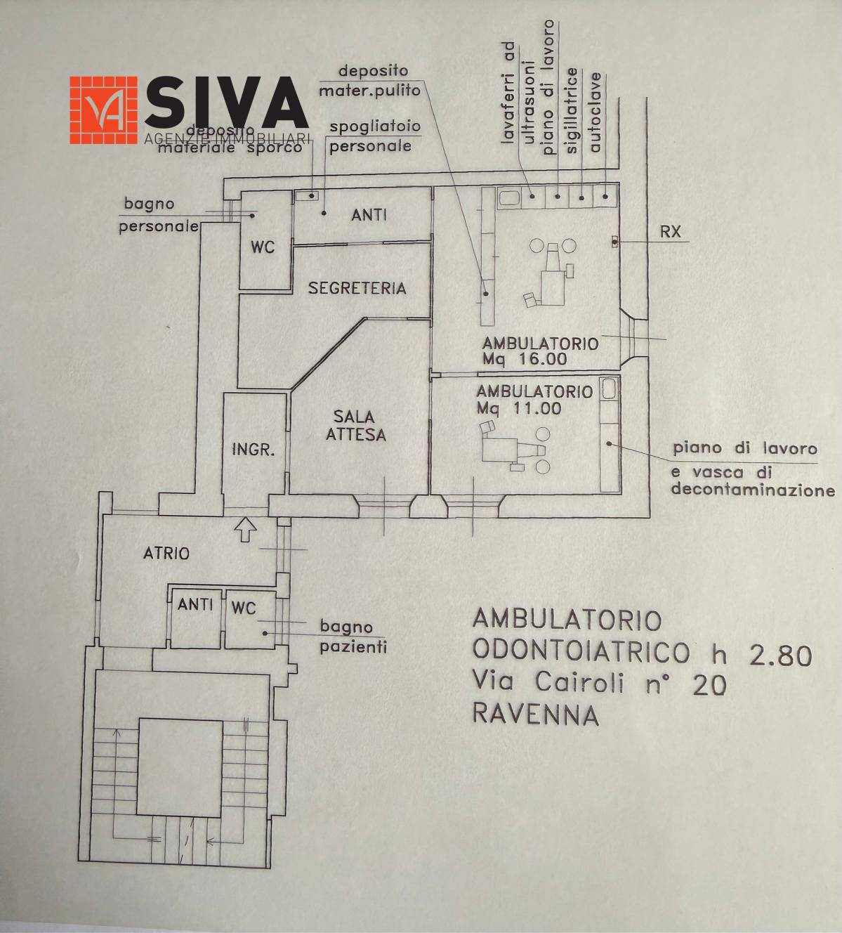 Immagine 9 di Ufficio in affitto  a Ravenna