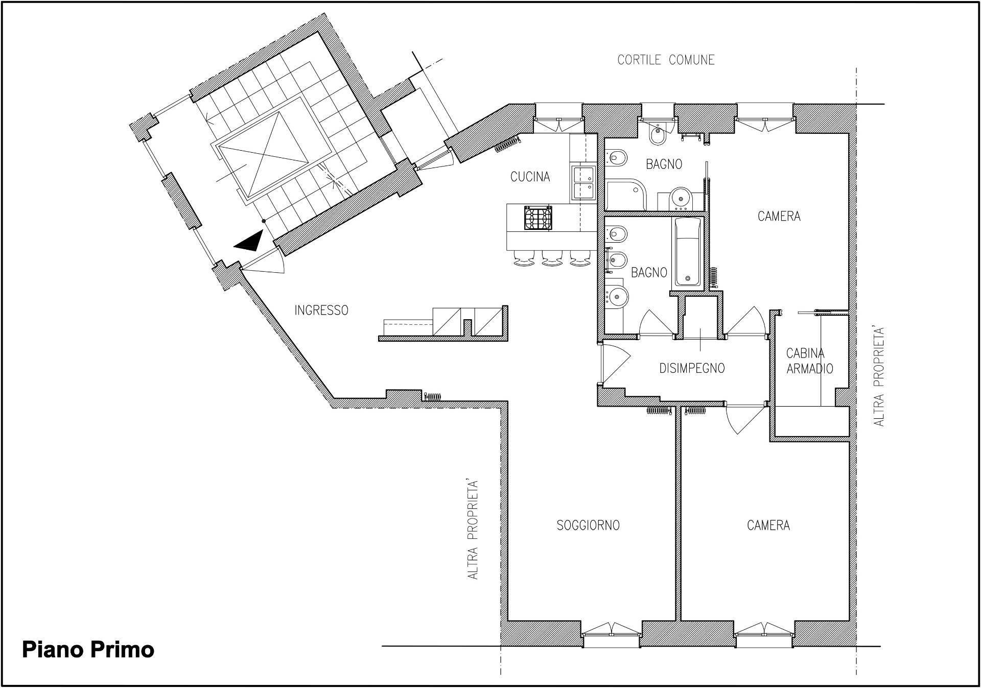 Immagine 11 di Appartamento in affitto  in Via Piero Della Francesca a Milano