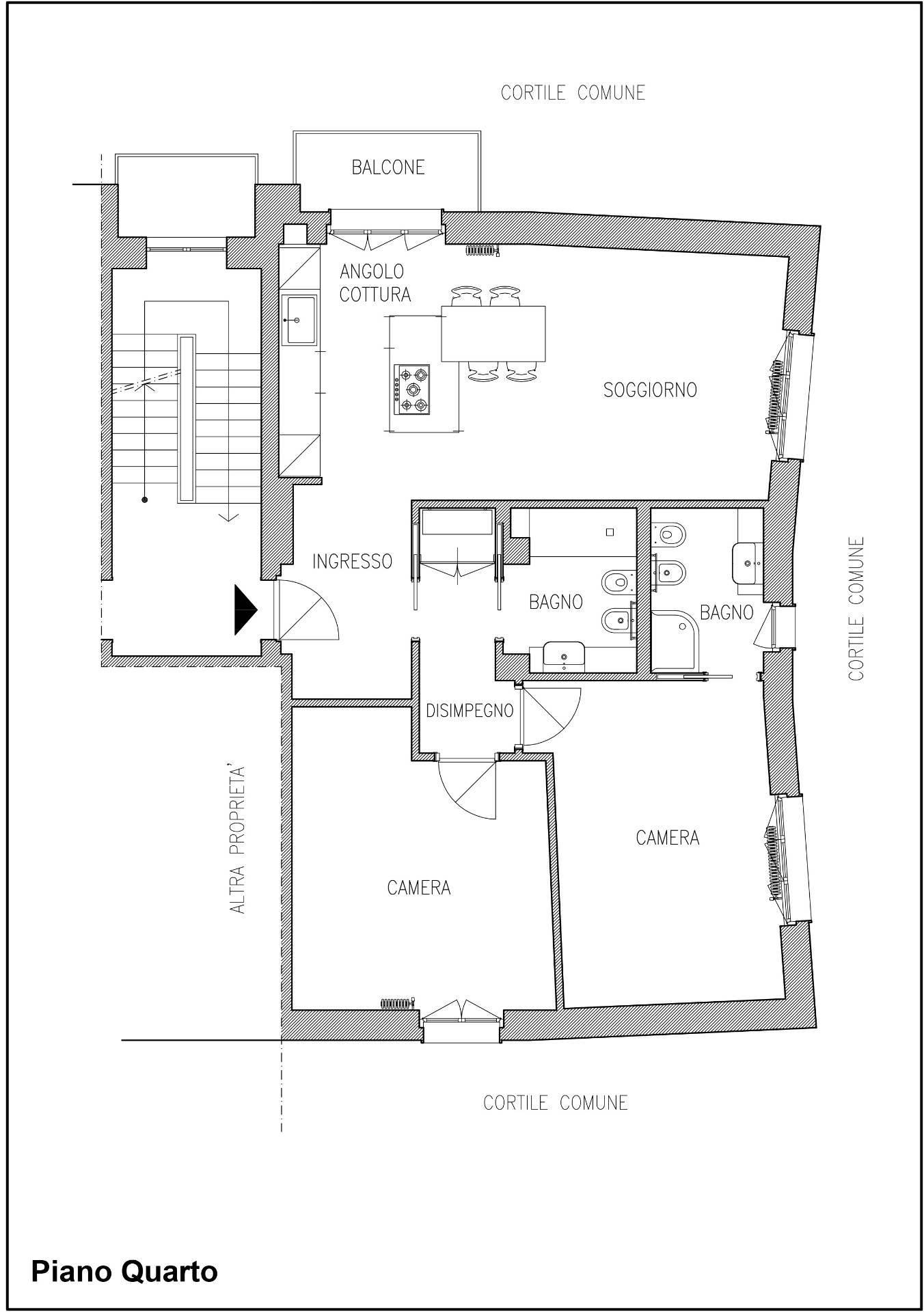 Immagine 11 di Appartamento in affitto  in Piazzale Segrino a Milano