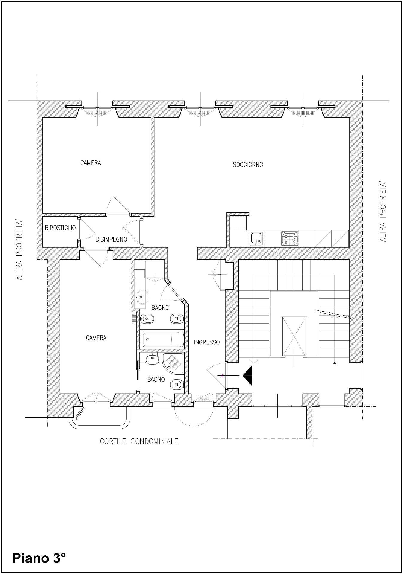 Immagine 10 di Appartamento in affitto  in Corso Buenos Aires a Milano