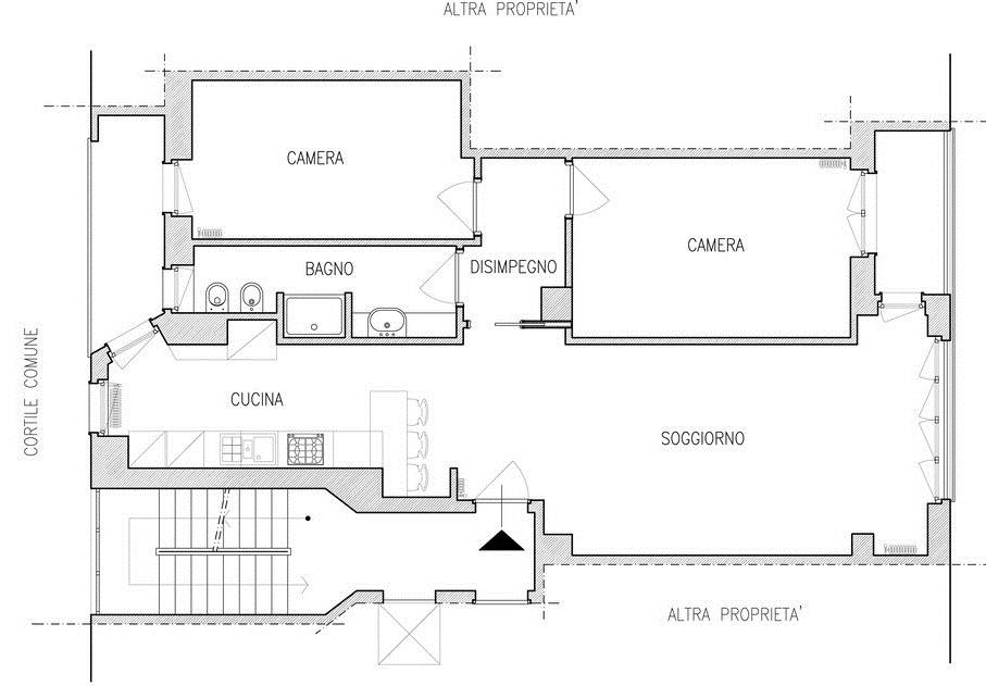Immagine 9 di Appartamento in affitto  in Via Romolo Gessi a Milano