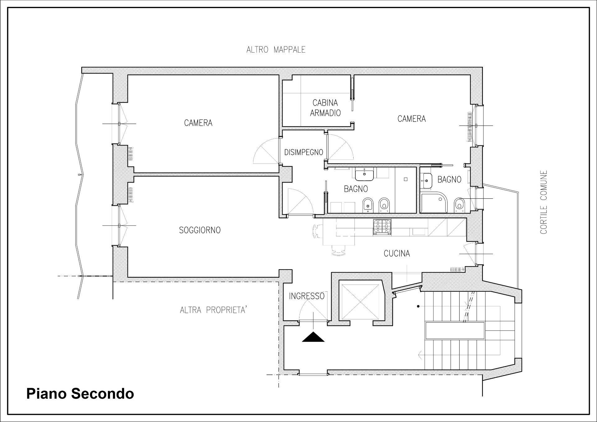 Immagine 11 di Appartamento in affitto  in Via Giuseppe Antonio Borgese a Milano