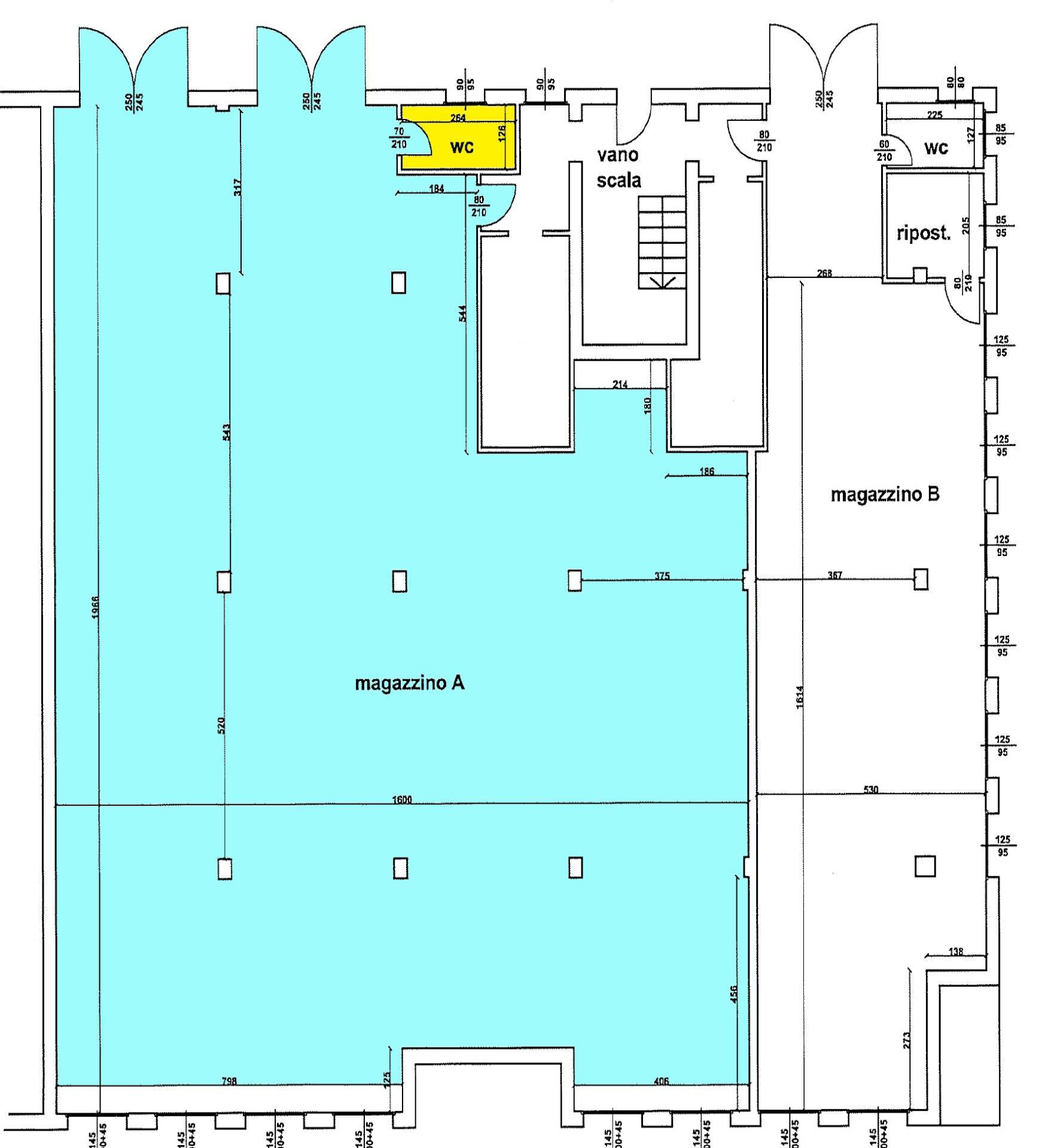 Immagine 27 di Locale commerciale in vendita  in Via emilia ovest a Agazzano