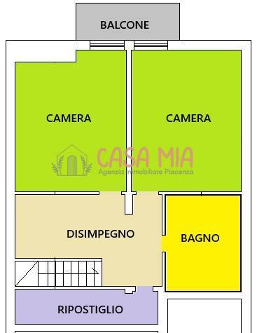 Immagine 23 di Appartamento in vendita  in VIA MAMAGO ROSO a Agazzano