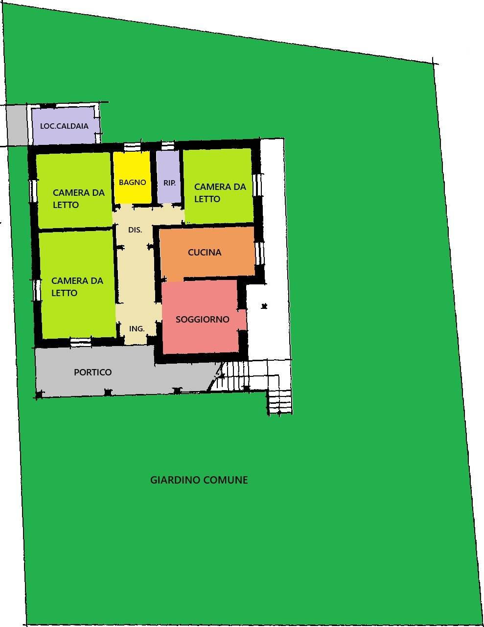 Immagine 22 di Appartamento in vendita  in Via silvio Pellico a Agazzano