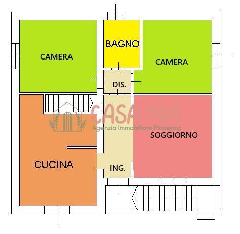 Immagine 38 di Casa indipendente in vendita  in località zerbione 5 a Agazzano