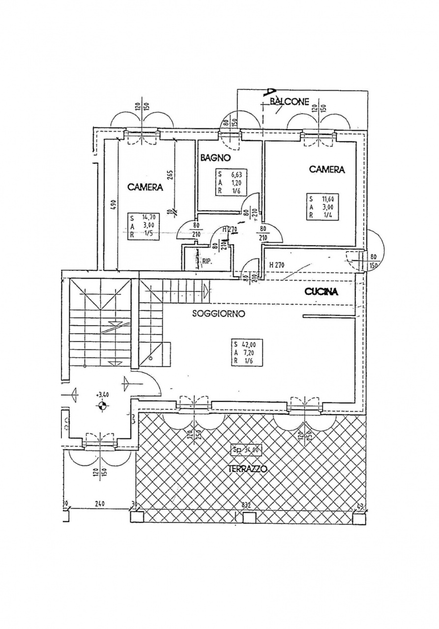 Immagine 14 di Appartamento in vendita  in mozart a Agazzano