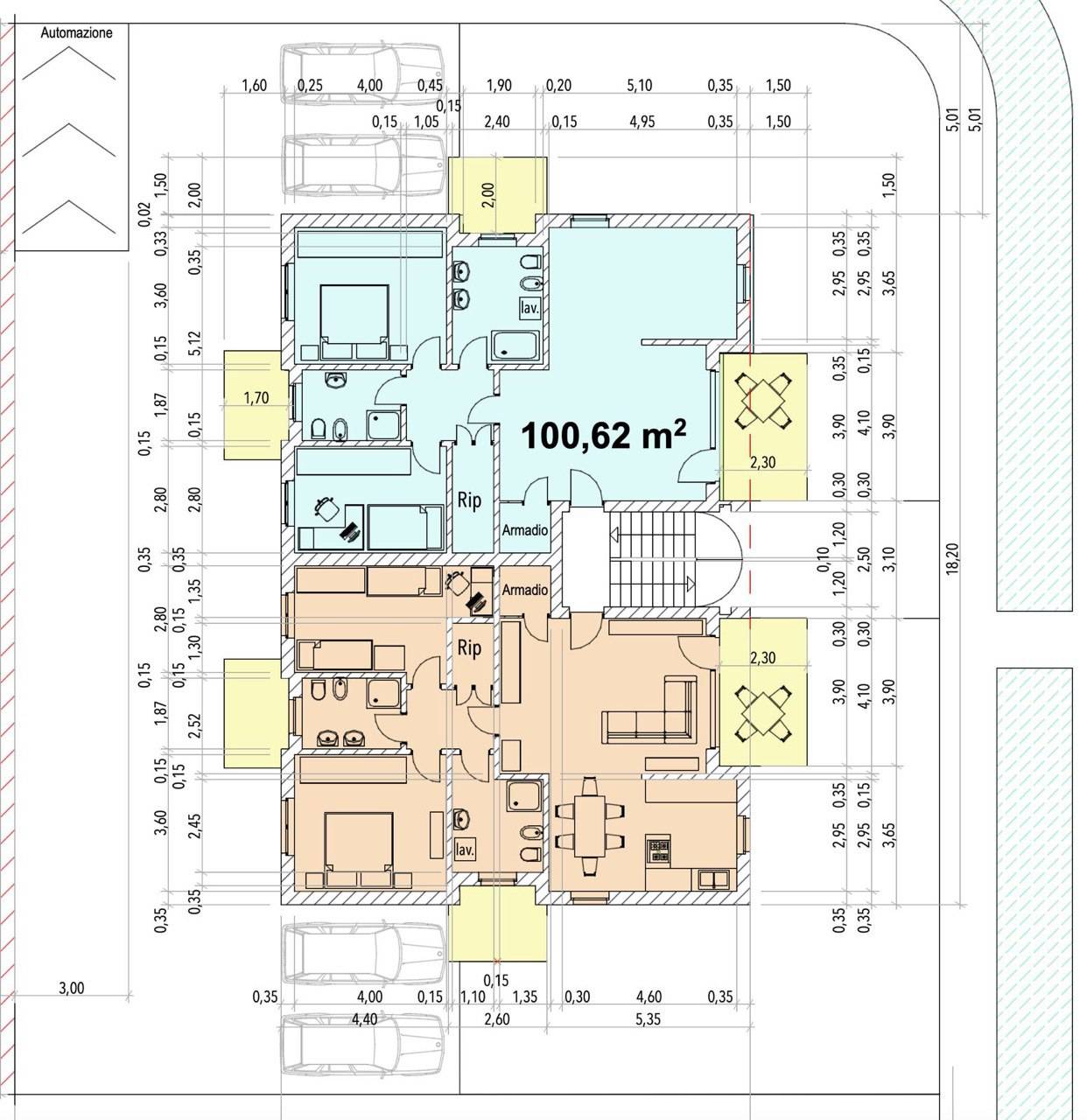 Immagine 10 di Appartamento in vendita  in via puccini a Agazzano