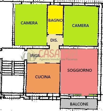 Immagine 37 di Appartamento in vendita  in via roma a Agazzano