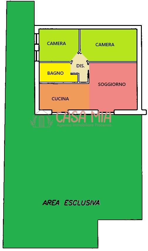 Immagine 27 di Appartamento in vendita  in via roma a Agazzano