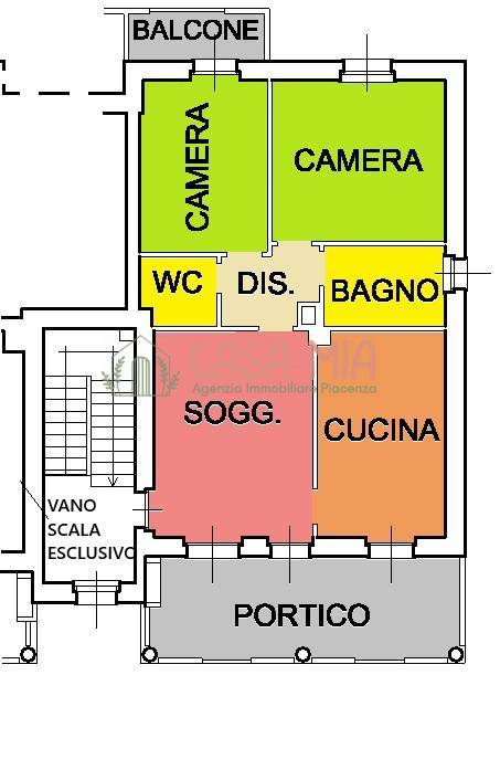 Immagine 29 di Appartamento in vendita  in VIA RISORGIMENTO a Agazzano