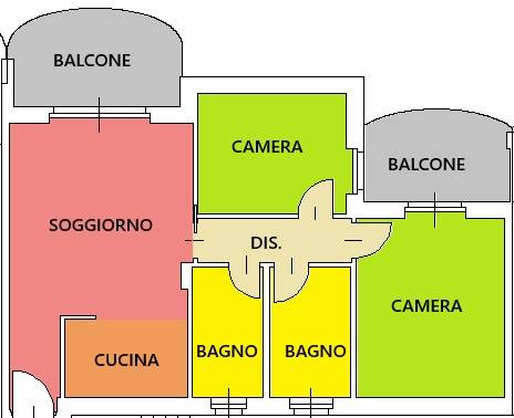 Immagine 24 di Appartamento in vendita  in Via rodari a Agazzano