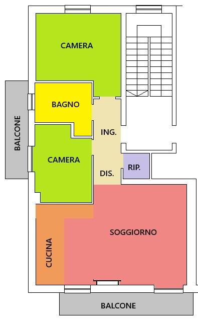 Immagine 31 di Appartamento in vendita  in Via pietro cella a Piacenza