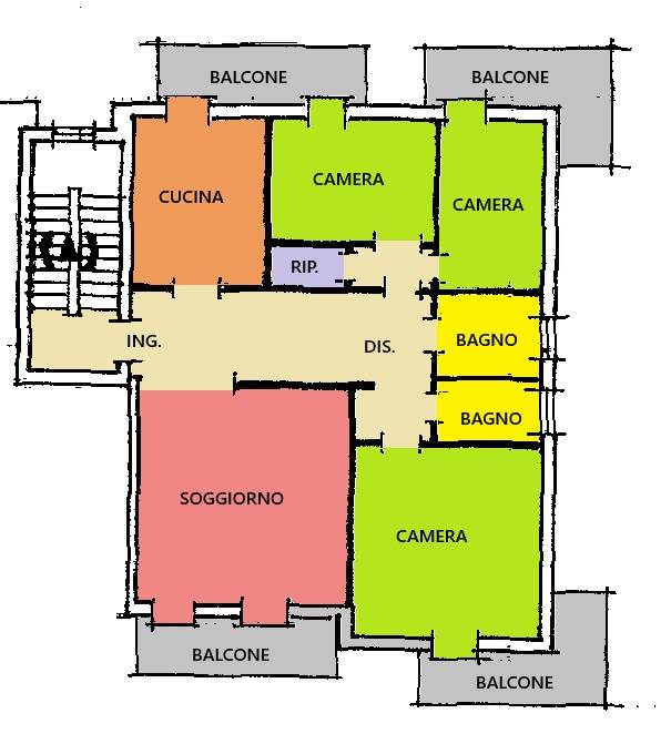 Immagine 21 di Appartamento in vendita  in Via Alicata a Agazzano