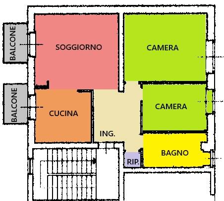 Immagine 23 di Appartamento in vendita  in Via Roma a Agazzano