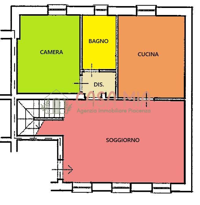 Immagine 46 di Appartamento in vendita  in STRADA DELLA VEGGIOLETTA a Piacenza