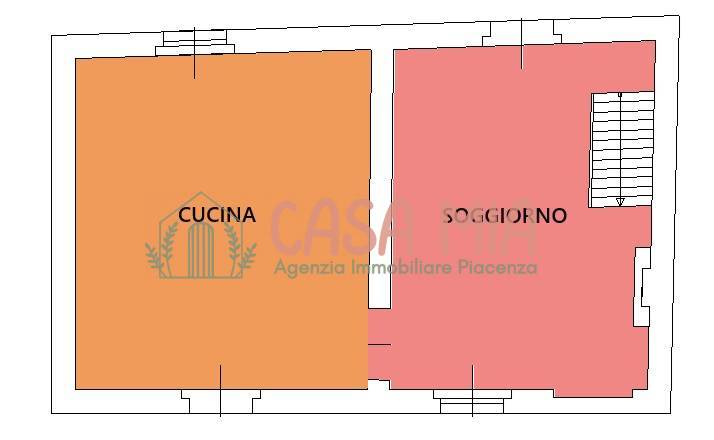 Immagine 37 di Casa semindipendente in vendita  in VIA NUOVA a Agazzano