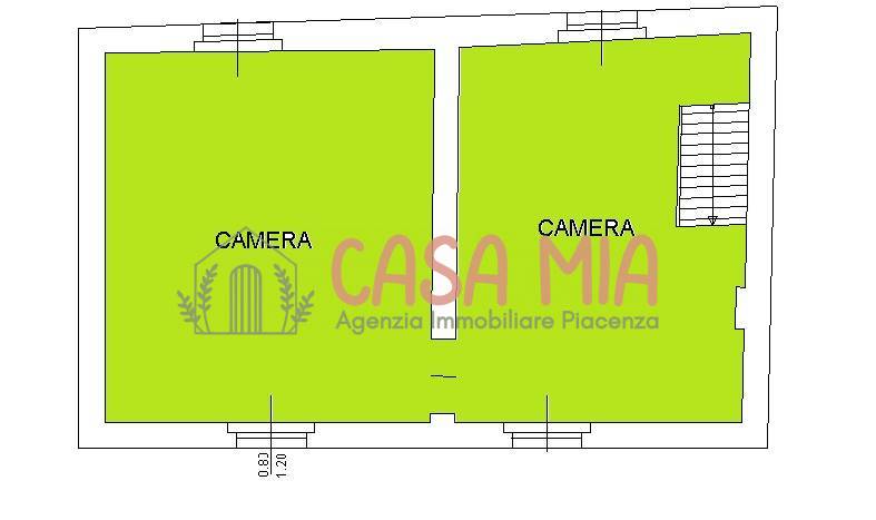 Immagine 38 di Casa semindipendente in vendita  in VIA NUOVA a Agazzano
