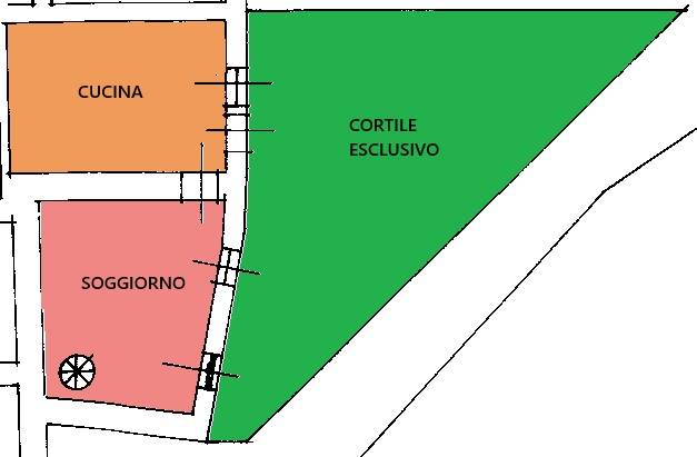 Immagine 37 di Casa semindipendente in vendita  in Via case Chiesa a San Giorgio Piacentino