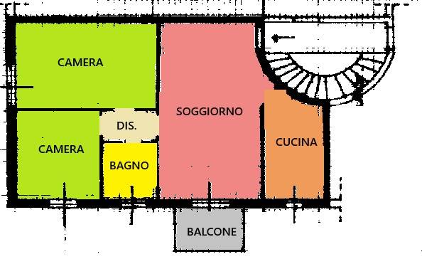 Immagine 24 di Appartamento in vendita  in Via emilia est a Agazzano