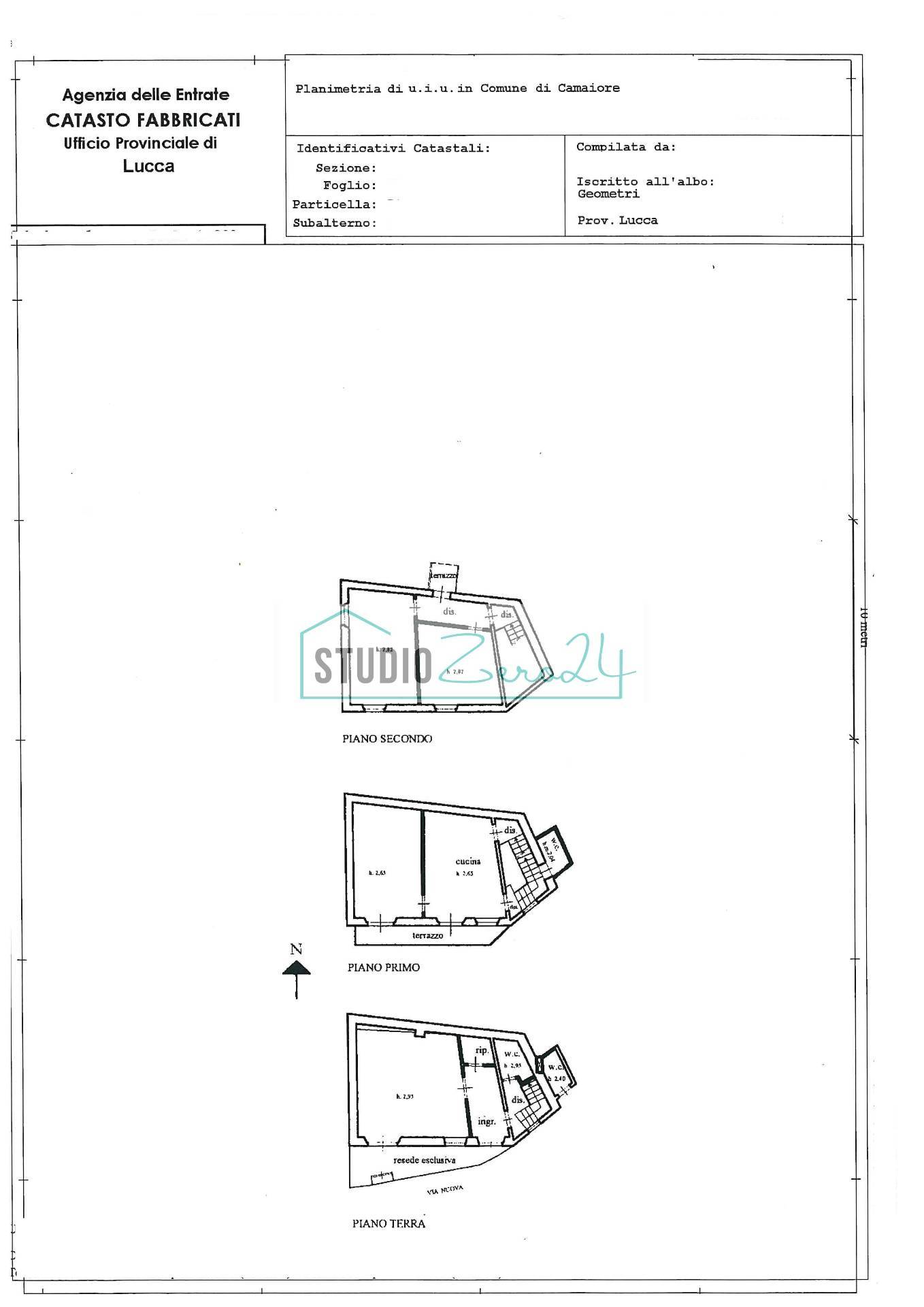 Immagine 32 di Casa semindipendente in vendita  in via prunaca 14 a Camaiore