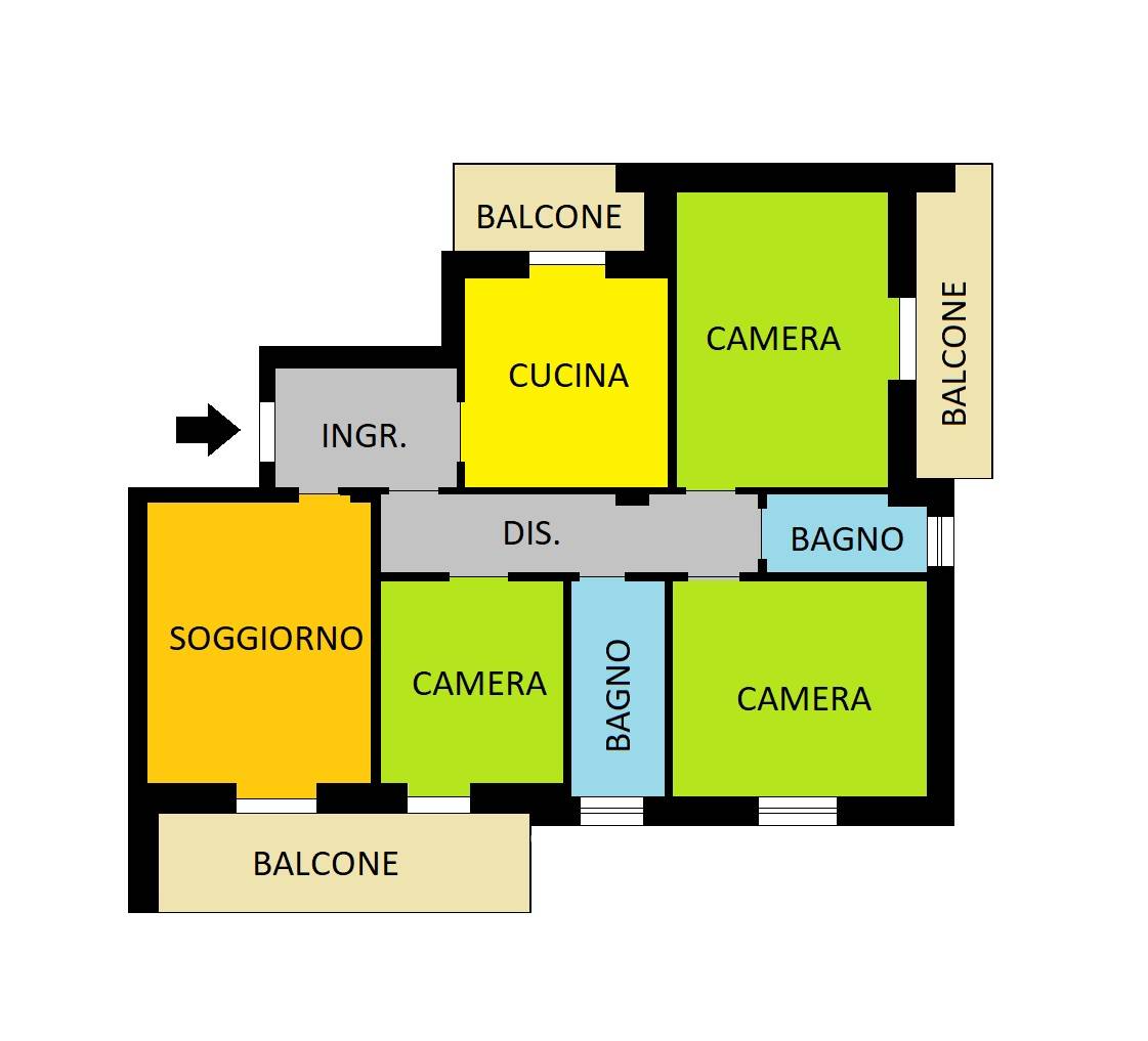 Immagine 25 di Appartamento in vendita  in Via Gian Maria Damiani a Piacenza