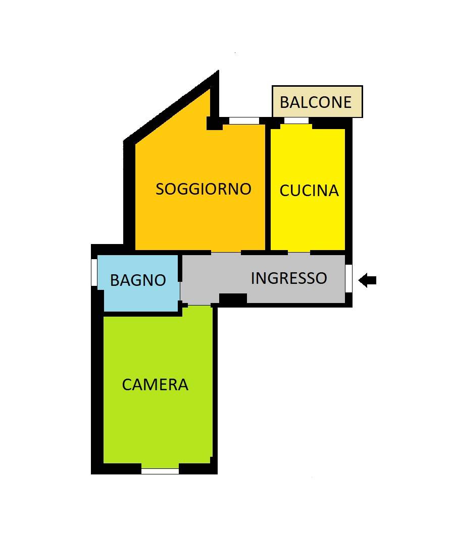 Immagine 16 di Appartamento in vendita  in Viale Gran Sasso a Milano