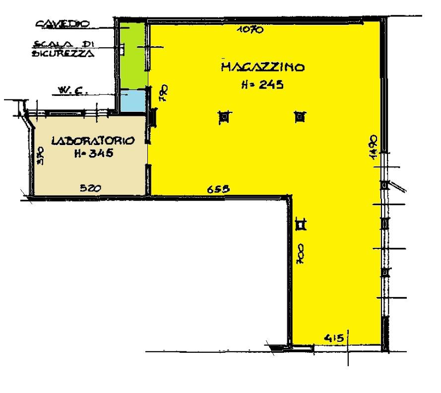 Immagine 13 di Capannone industriale in vendita  in Via Toscanini a Piacenza