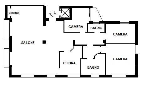Immagine 29 di Appartamento in vendita  in Stradone Farnese a Piacenza