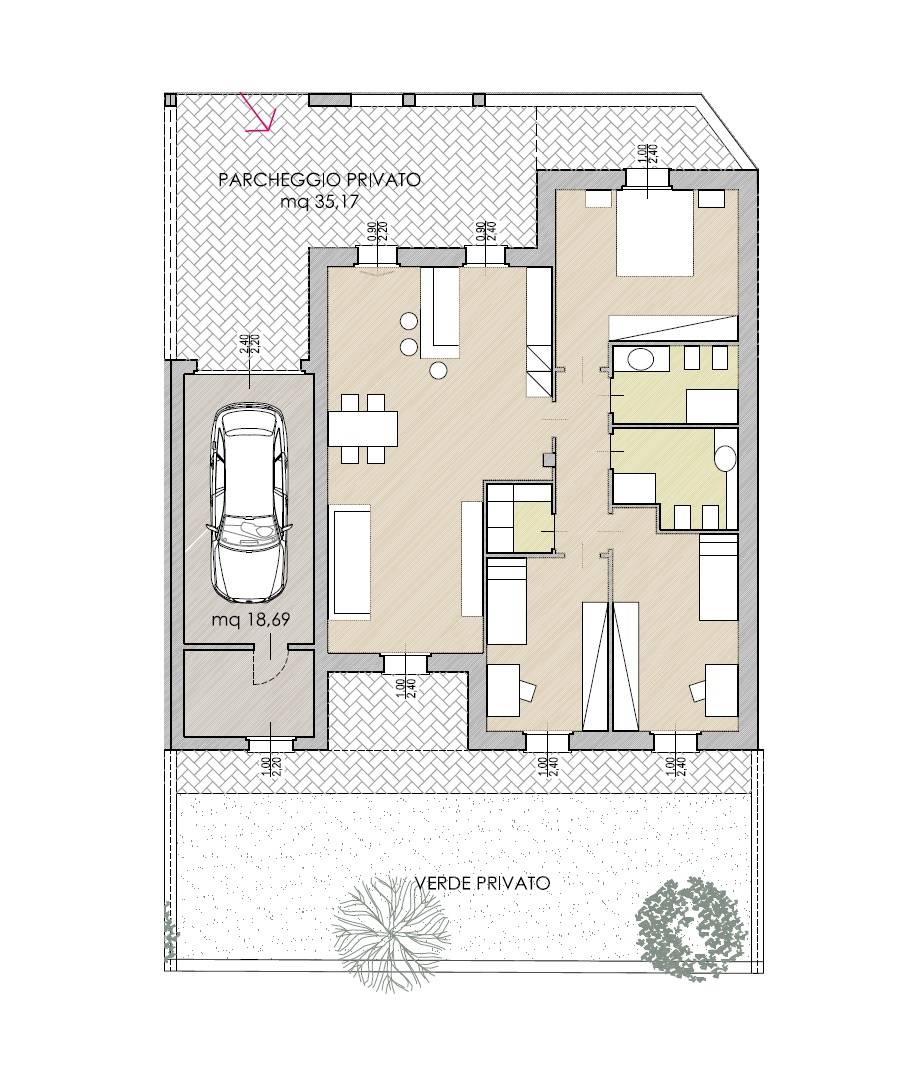 Immagine 11 di Villa in vendita  in Via Piave a Podenzano