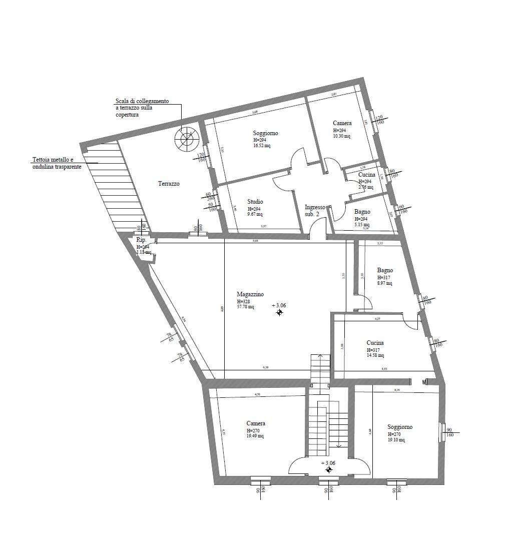 Immagine 13 di Casa indipendente in vendita  in Via XXV Aprile 32 a Agazzano