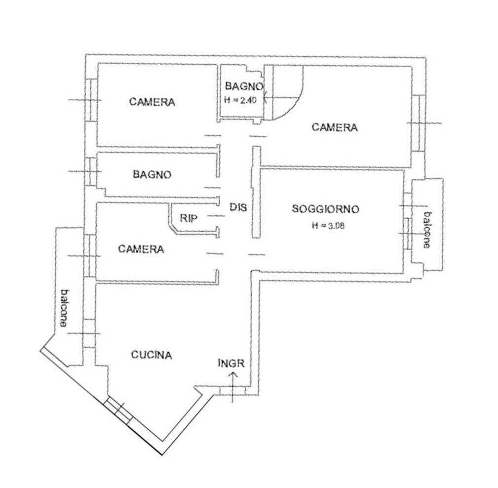Immagine 26 di Appartamento in vendita  in Piazzale Genova a Piacenza