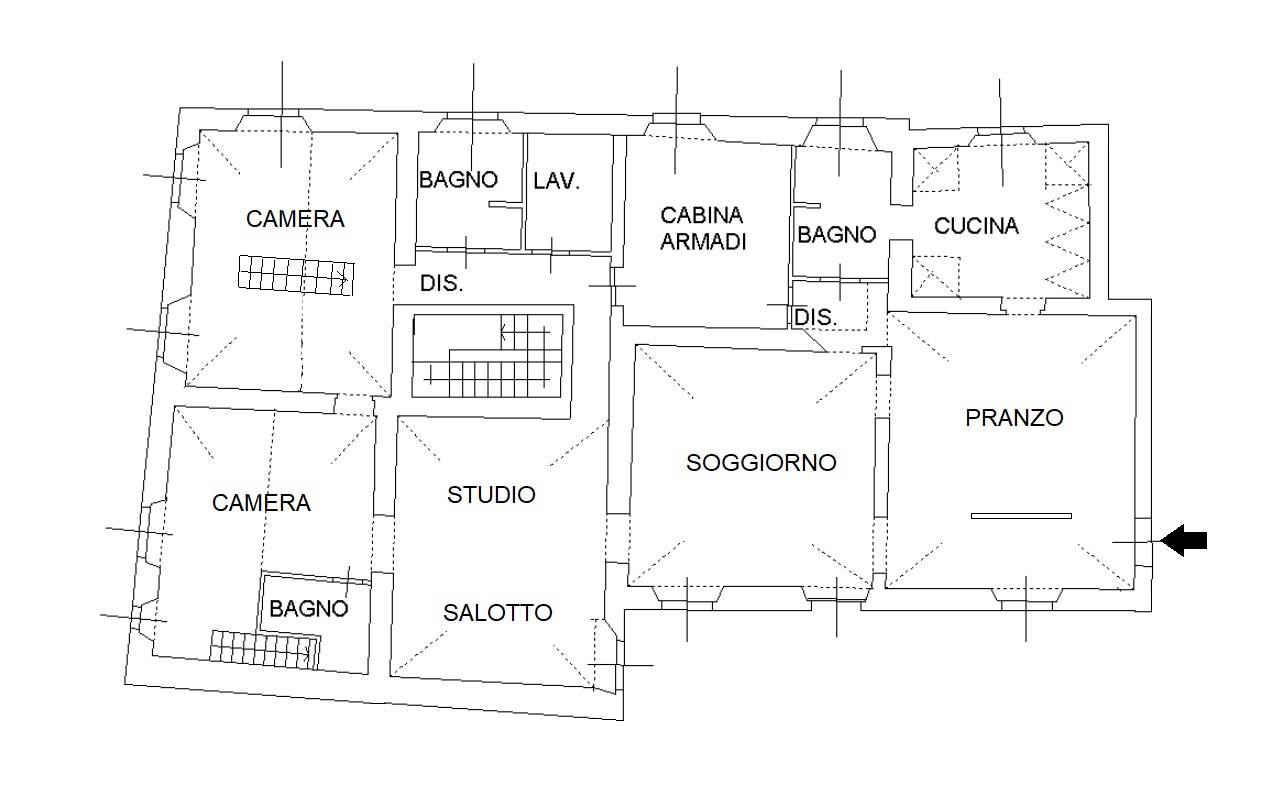 Immagine 36 di Appartamento in vendita  in Piazza Sant'Antonino a Piacenza