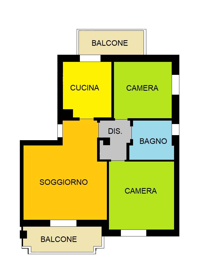 Immagine 21 di Appartamento in vendita  in Via Einaudi a Piacenza