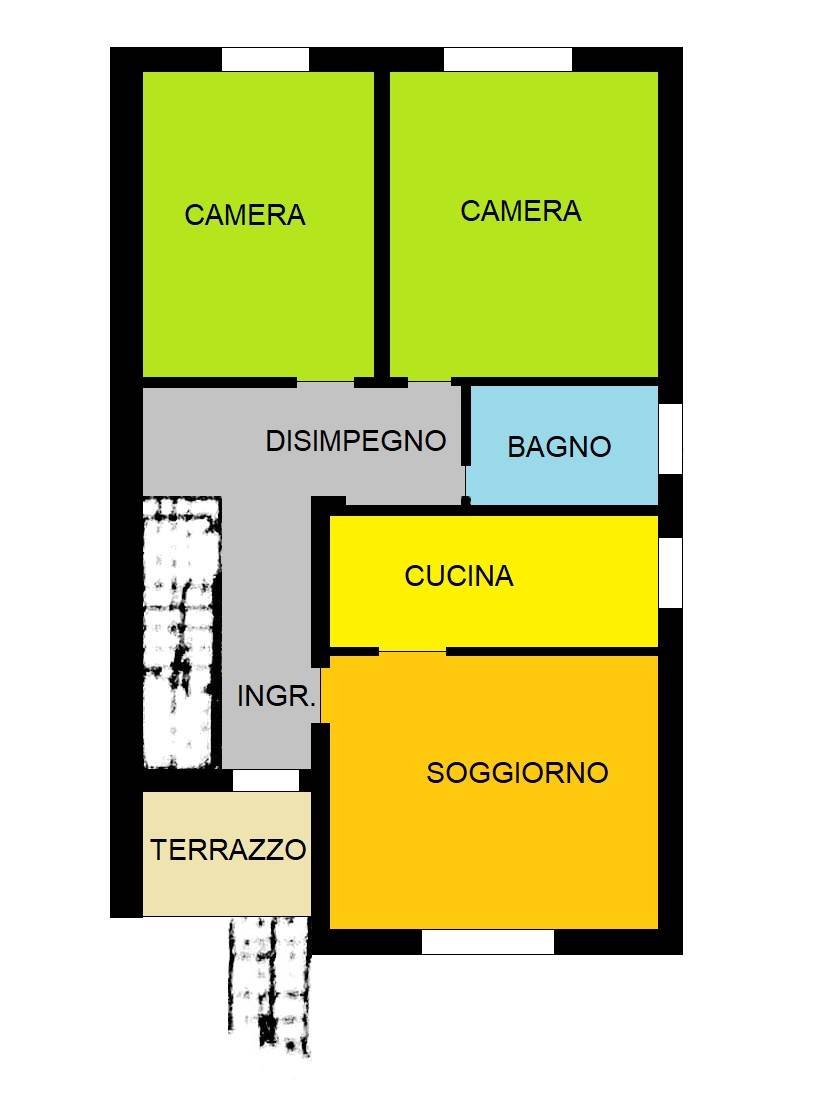 Immagine 6 di Villa in vendita  in Via De Gasperi 13 a Maleo