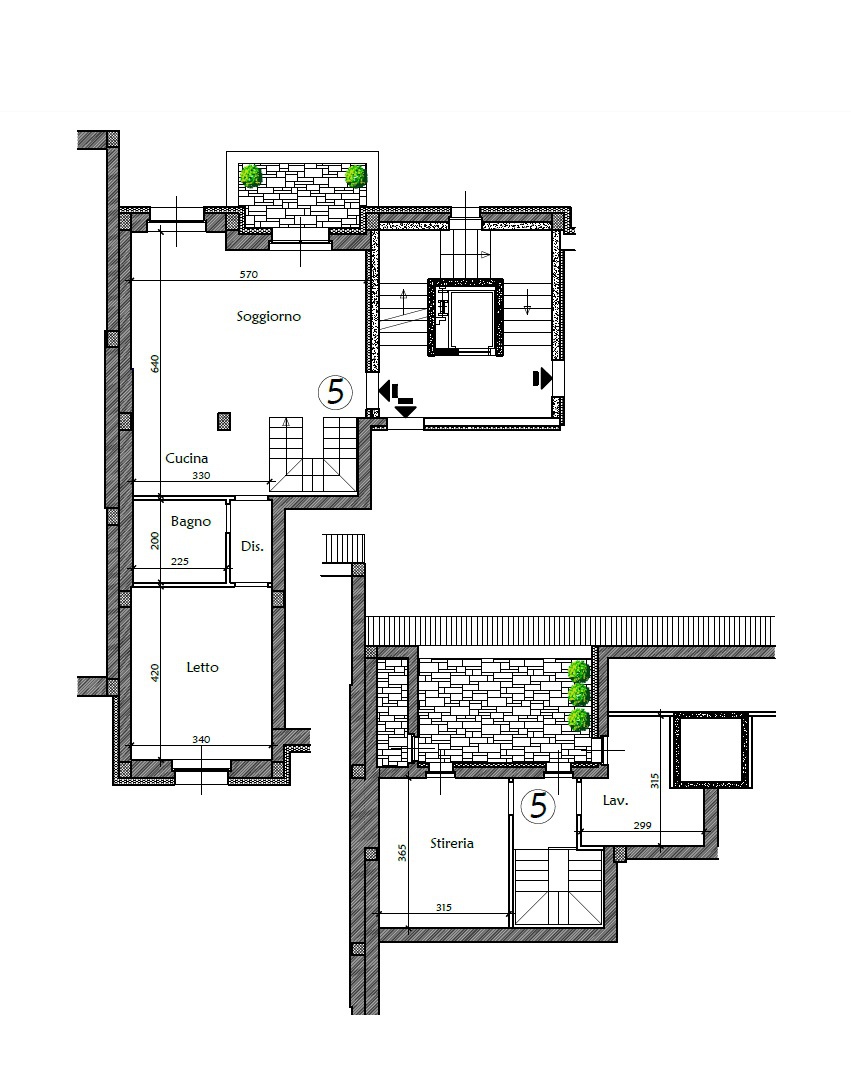 Immagine 23 di Appartamento in vendita  in Via Cavour a San Giorgio Piacentino