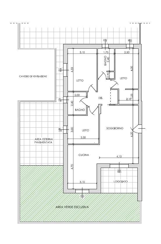 Immagine 25 di Appartamento in vendita  in Via IV Novembre a Piacenza