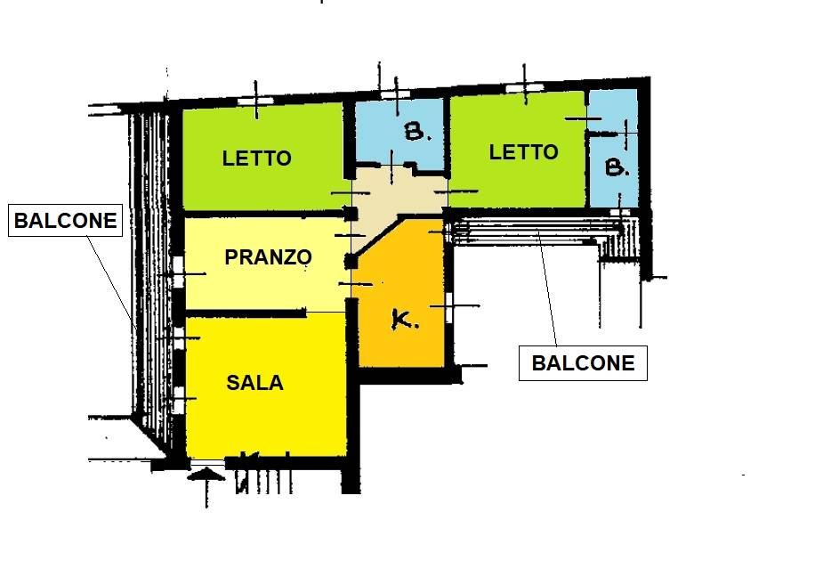Immagine 25 di Appartamento in vendita  in Via San Vincenzo a Piacenza