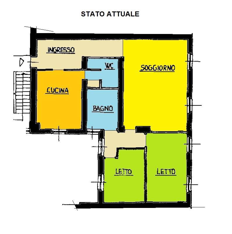 Immagine 19 di Appartamento in vendita  in Via San giuliano a Piacenza