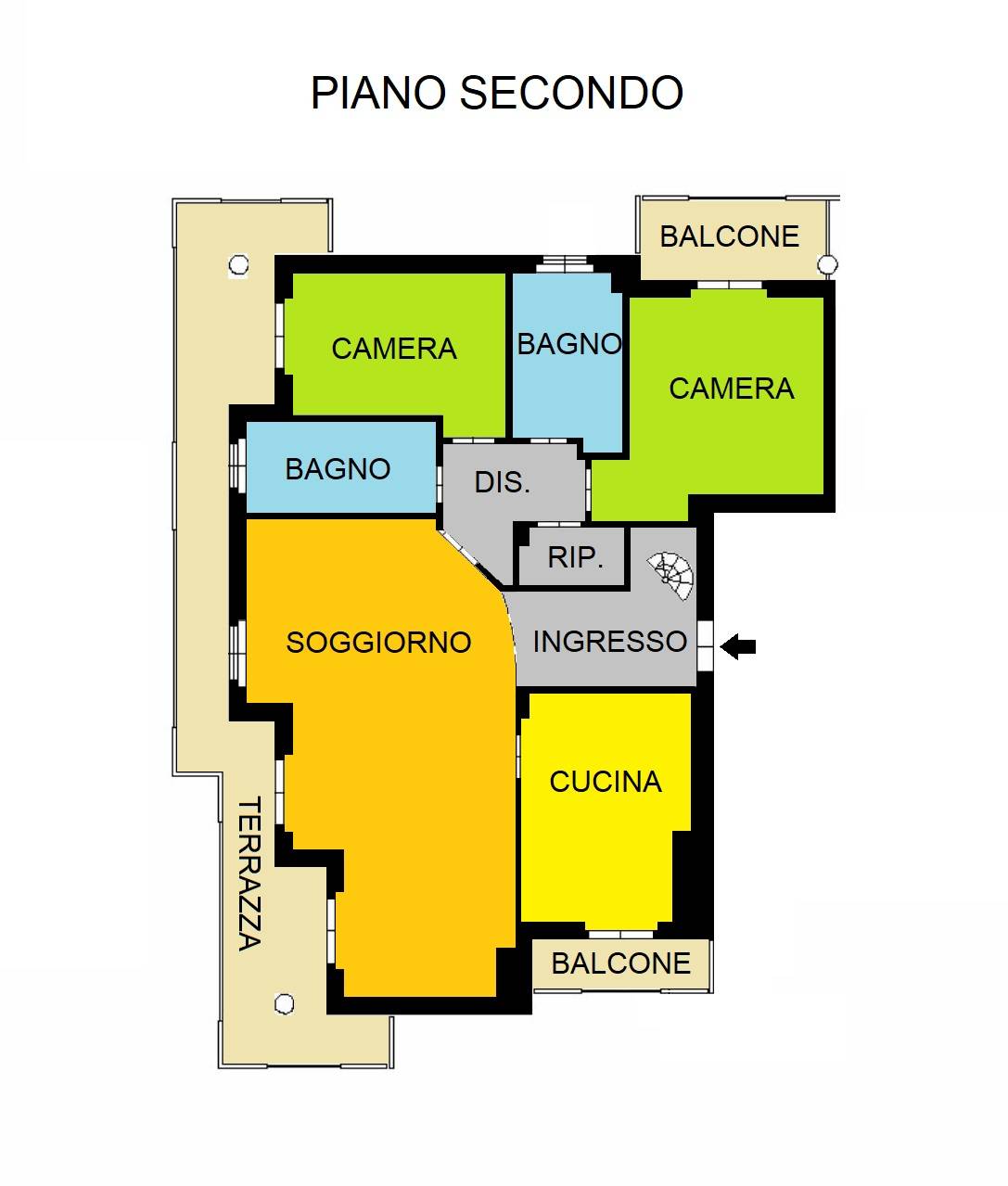 Immagine 41 di Appartamento in vendita  in Piazza Roma a Cerignale