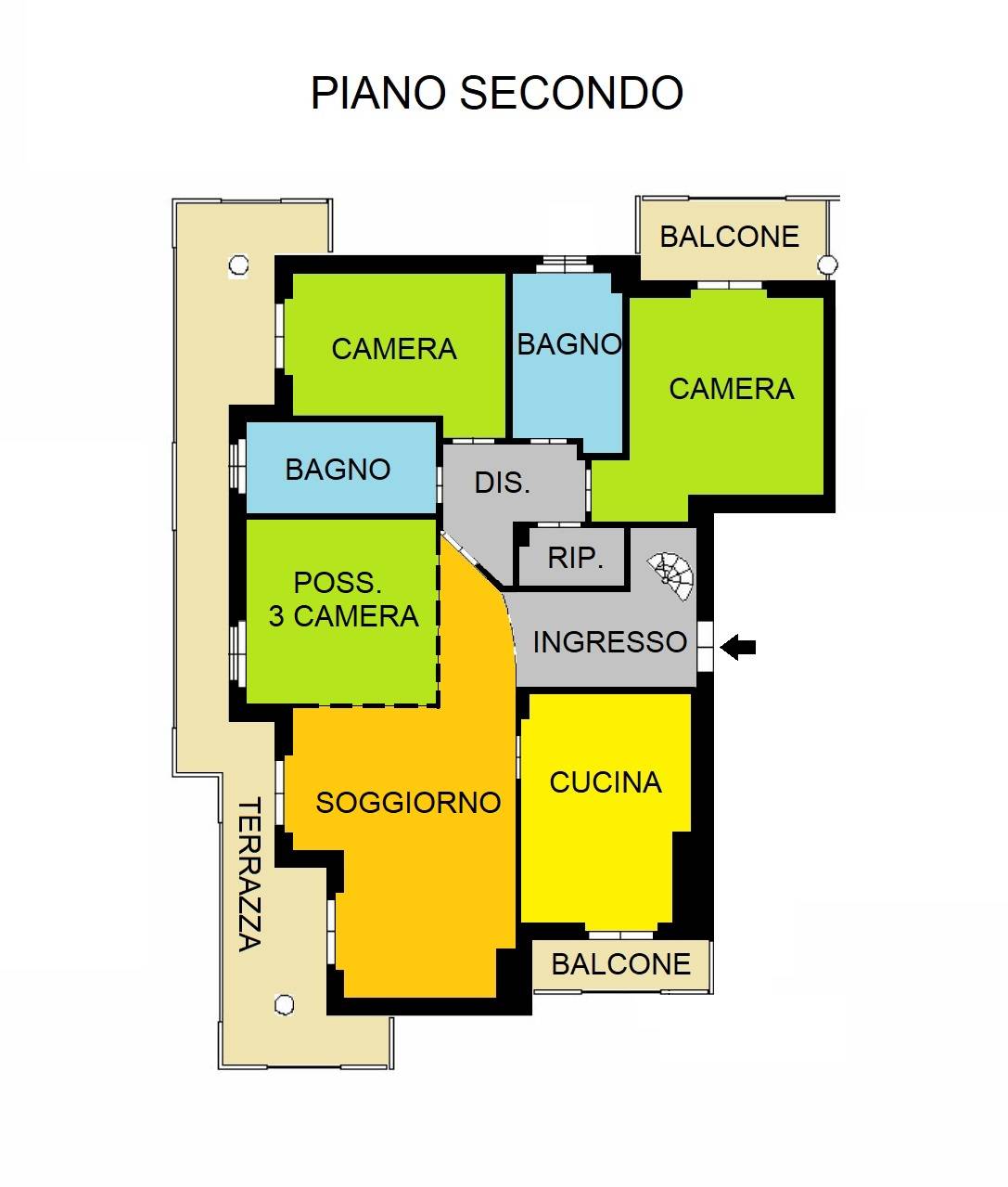 Immagine 43 di Appartamento in vendita  in Piazza Roma a Cerignale