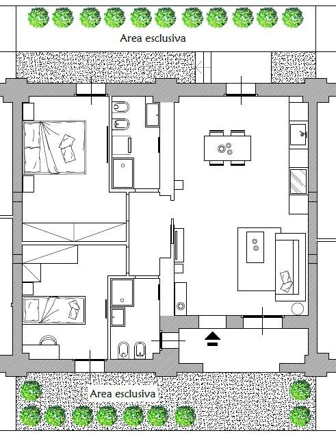 Immagine 7 di Appartamento in vendita  in Via Roma a Pontenure