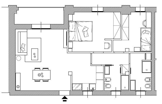 Immagine 7 di Appartamento in vendita  in Via Roma a Pontenure