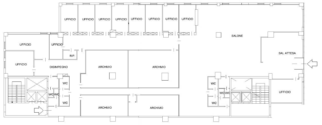 Immagine 12 di Ufficio in affitto  in Via Colombo a Piacenza