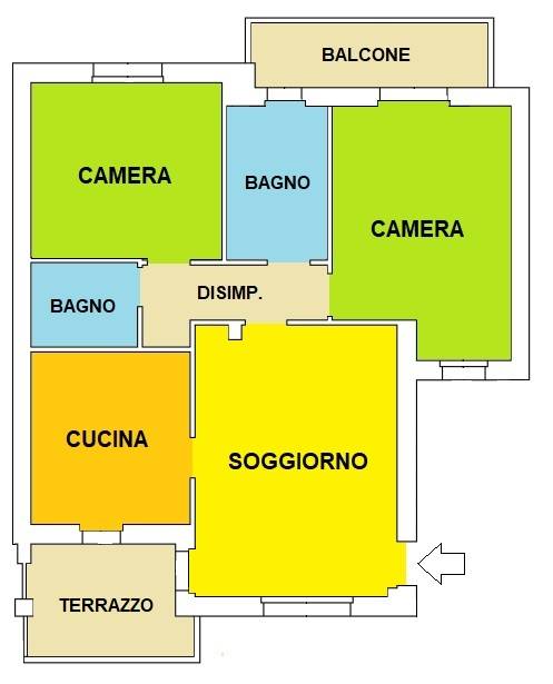 Immagine 25 di Appartamento in vendita  in Viale Europa a Agazzano