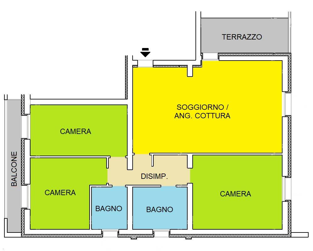 Immagine 26 di Appartamento in vendita  in Via  Veneto a Piacenza